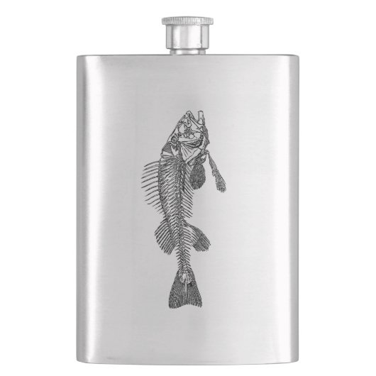 Flasque Squelette de poisson (devant)