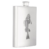Flasque Squelette de poisson (Droite)