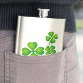 Flasque St. Patrick's Day Clover + vos idées (En situation)