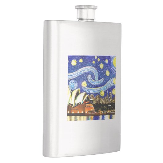 Flasque Starry Night Sydney Australie Opéra (Droite)