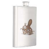 Flasque Steampunk Octopus Holding Flask Science Chimie (Droite)