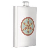 Flasque Suffolk Hexafoil (Daisy Wheel) Witch Mark (Droite)