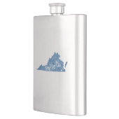 Flasque Suffolk Virginia Wood Grain (Gauche)