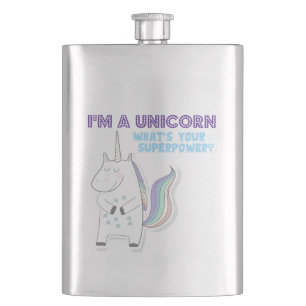Flasque Superpuissance de l'Unicorne