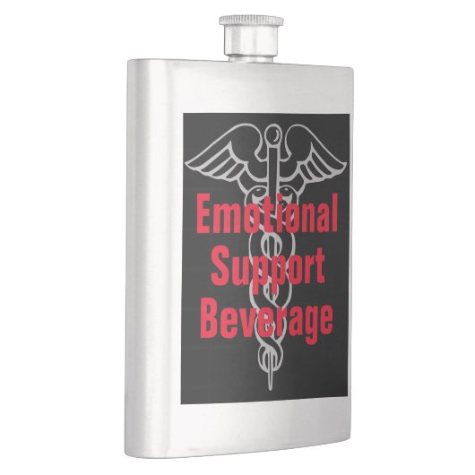 Flasque Support émotionnel Boisson Drôle Liquor Flask (Droite)