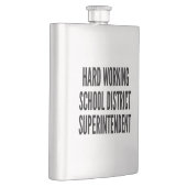 Flasque Surintendant de district de l'école de travail dif (Droite)