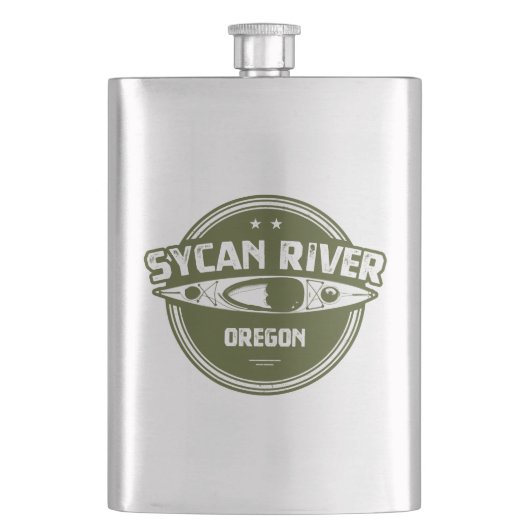 Flasque Sycan River Oregon Kayak (devant)