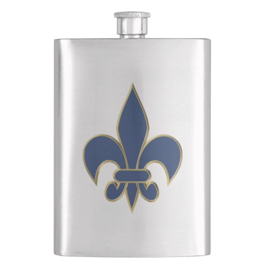 Flasque Symbole de Fleur de Lis (devant)