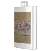 Flasque Symbole dragon chinois Antique asiatique (Gauche)