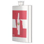 Flasque SYMBOLE Drapeau Victoire Pérou Patriotique (Gauche)