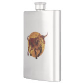 Flasque SYMBOLE Zodiaque Taurus (Gauche)