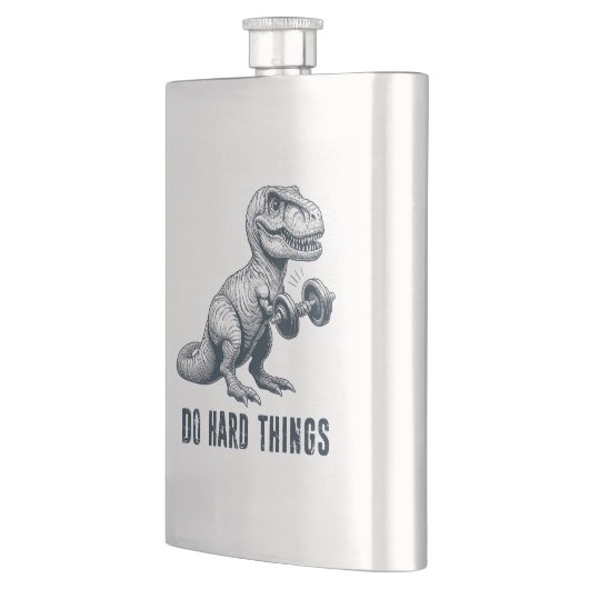 Flasque T-Rex Faire Des Choses Dures (Gauche)