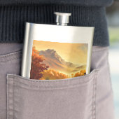 Flasque Tableau Paysage Automne-68754 (En situation)