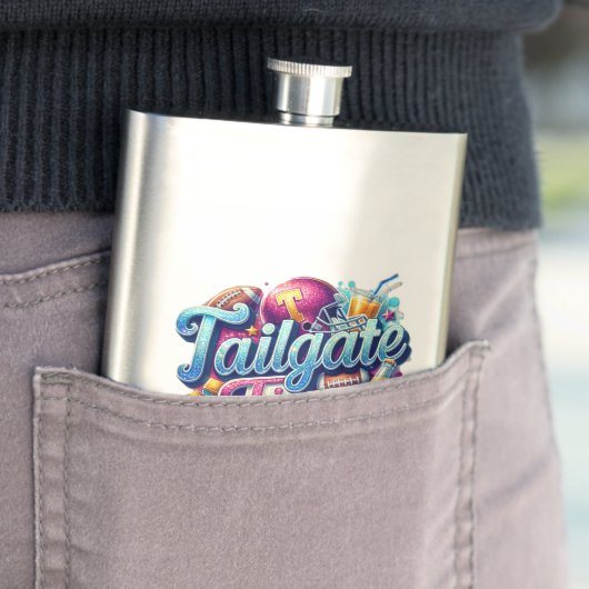 Flasque Tailgate Time (En situation)