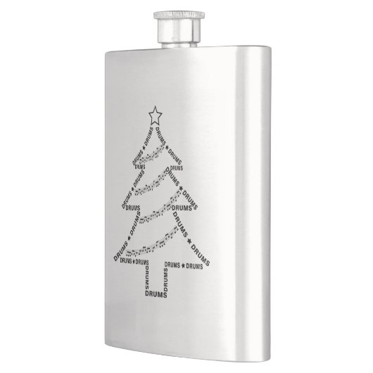 Flasque Tambour Arbre de Noël (Gauche)