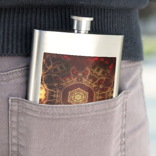 Flasque Tapis oriental (En situation)