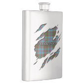 Flasque Tartan écossais d'Anderson de clan (Droite)