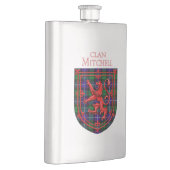 Flasque Tartan Mitchell écossais Lion Rampant (Droite)