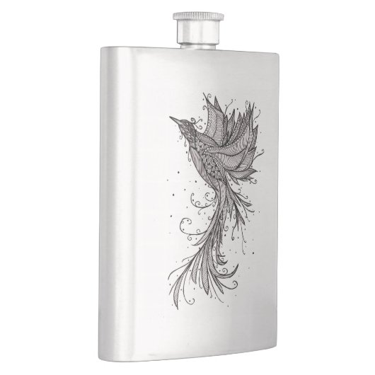 Flasque Tatouage de Phoenix de schéma (Droite)