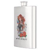 Flasque Tatouages de femme rousse (Gauche)