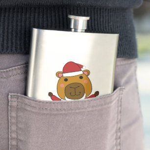 Flasque Tee Capy Claus Noël Minimaliste