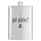 Flasque Télémark Glutes Ski (devant)