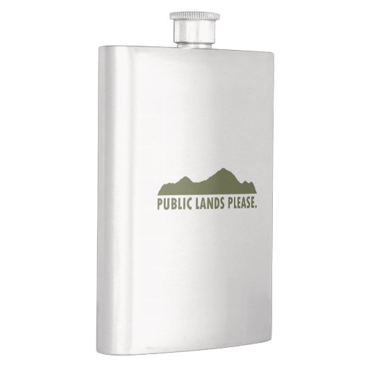 Flasque Terres Publiques S'Il Vous Plaît (Droite)