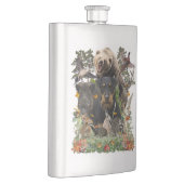 Flasque Térrier de chasse allemand (Droite)