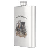 Flasque Terrier de chasse allemand (Jagdterrier) (Gauche)