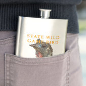 Flasque Territoire De La Caroline Du Sud Jeu Sauvage Oisea (En situation)