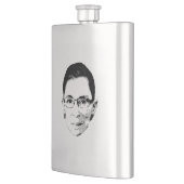 Flasque Tête de Ruth Bader Ginsburg (Gauche)
