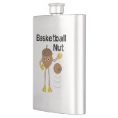 Flasque Texte de la coupe de basket (Gauche)