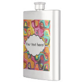 Flasque Texture colorée de trous (Gauche)