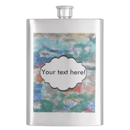 Flasque Texture de crayons (devant)