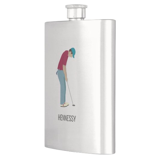 Flasque Thème de golf (Gauche)