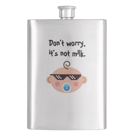 Flasque Thug life baby flask (devant)
