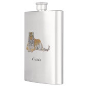 Flasque Tigre (Gauche)