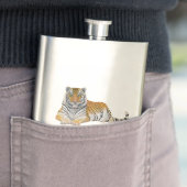 Flasque Tigre (En situation)