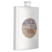 Flasque Tigre et dragon (Droite)