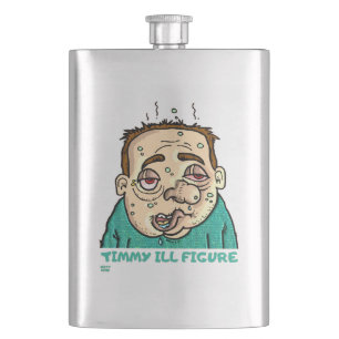 Flasque "TIMMY ILL FIGURE" drôle
