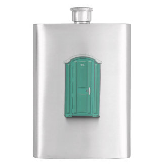 Flasque Toilette de Portable de turquoise