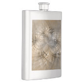 Flasque Tons Terre Abstrait Art fractal moderne Texture (Droite)