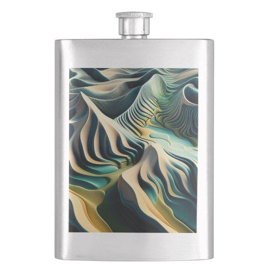 Flasque Topographic currents (devant)