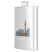Flasque Toronto Canada Skyline (Gauche)