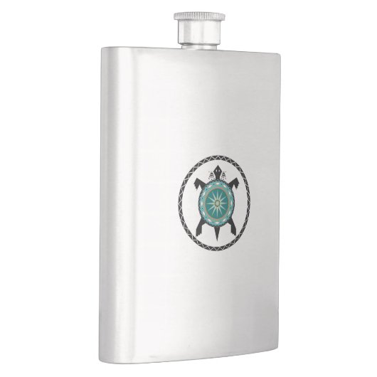 Flasque Tortue autochtone (Droite)