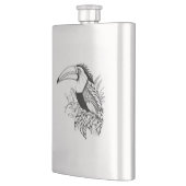 Flasque Toucan Wild Animal Nature Illustration Art tatouag (Gauche)