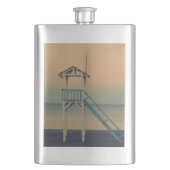 Flasque Tour de surveillance de plage Retro (devant)