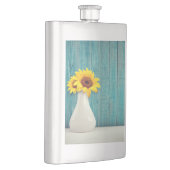 Flasque Tournesols dans un vase       (Droite)