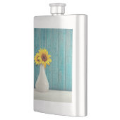 Flasque Tournesols dans un vase       (Gauche)