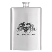 Flasque Tous les tambours (devant)